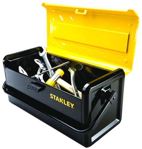 stanley metal tool box set|stanley 22 inch tool box.